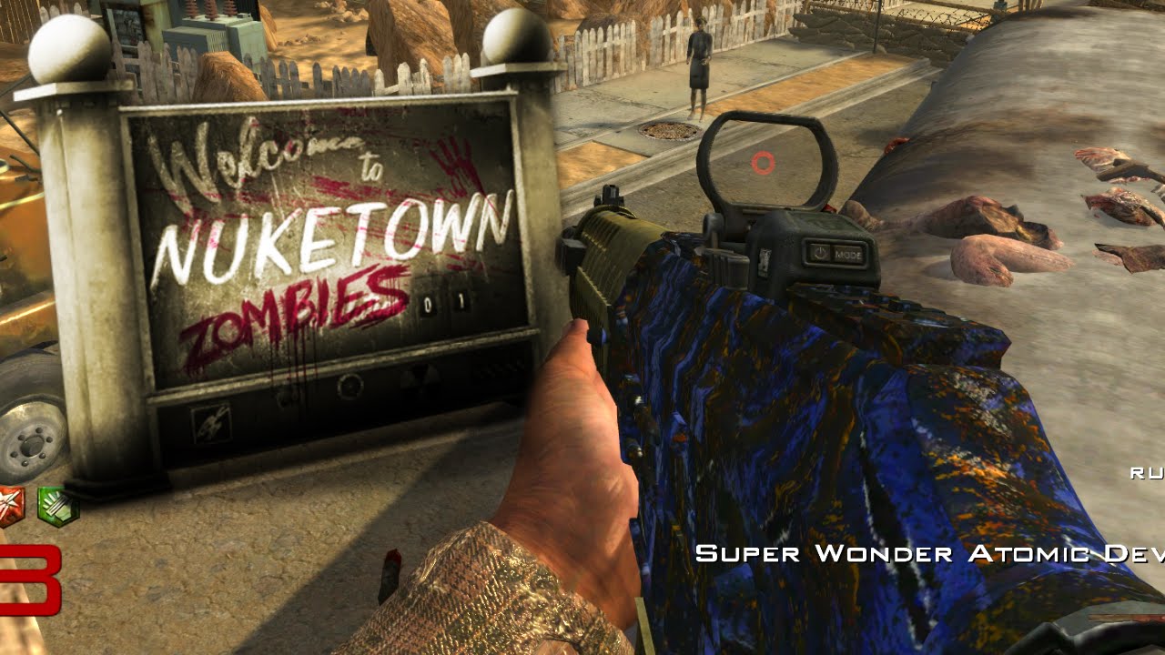 "NUKETOWN 1886" - Call of Duty Custom Zombies!