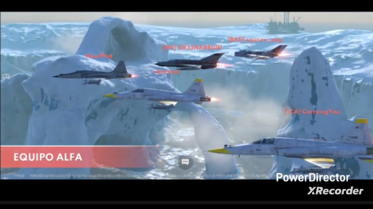 Batallas comenzando con el Tiger F5 MetalStorm