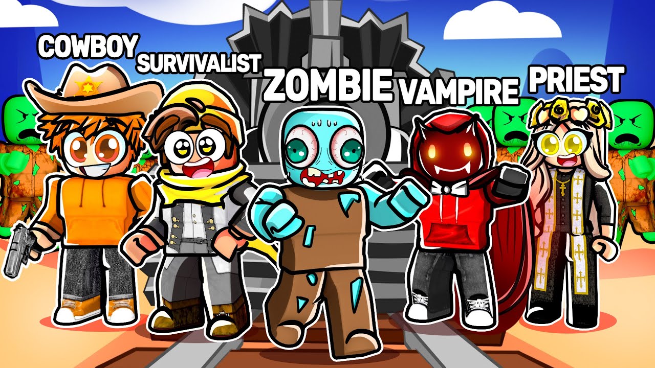 We Used EVERY CLASS In ROBLOX Dead Rails!