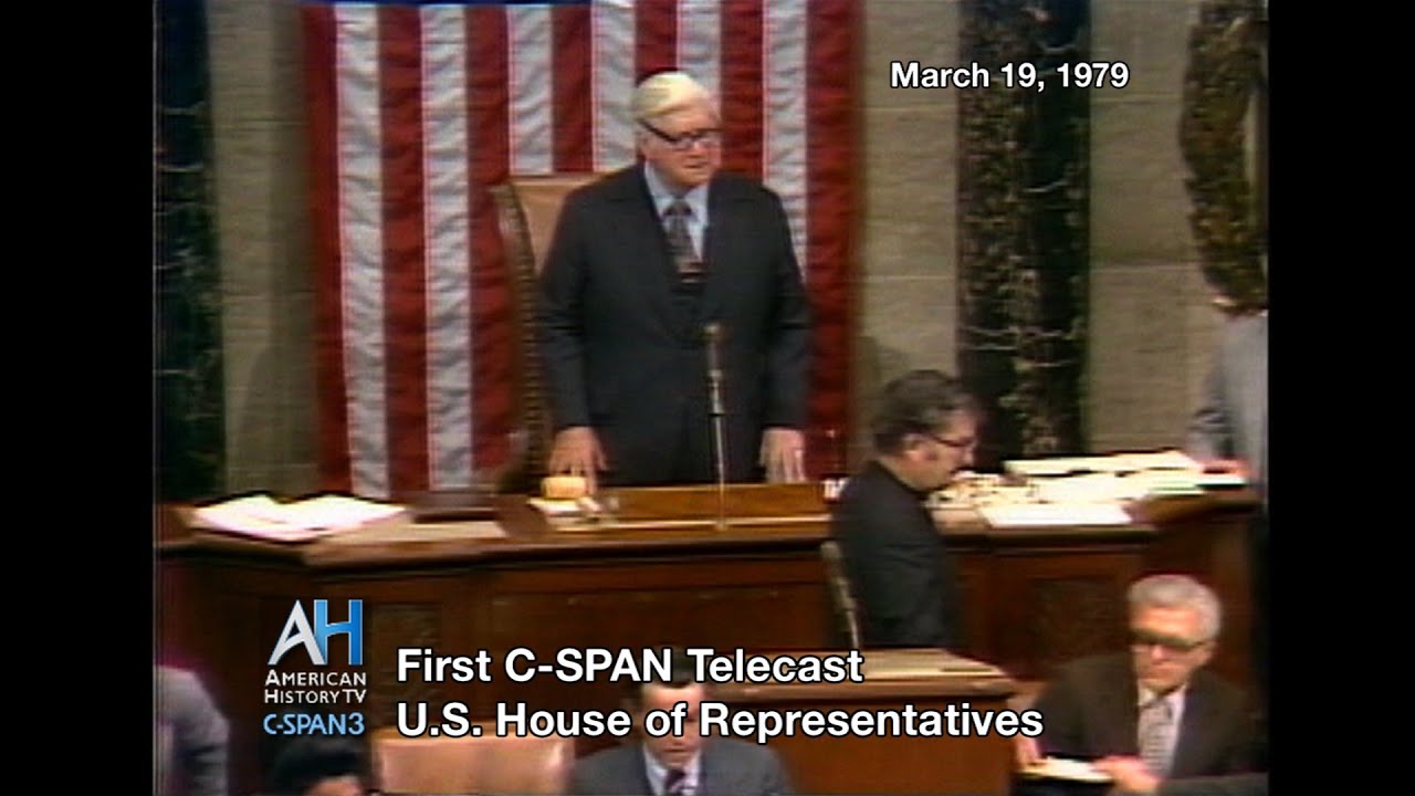 First Televised House Session - March 19, 1979
