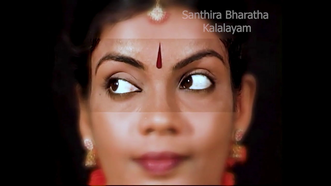 தலை கண் கழுத்து அசைவுகள்|Siro Thristi Kriva Pethangal|BharathanatyamBasics1|SanthiraBharathaKalalaya