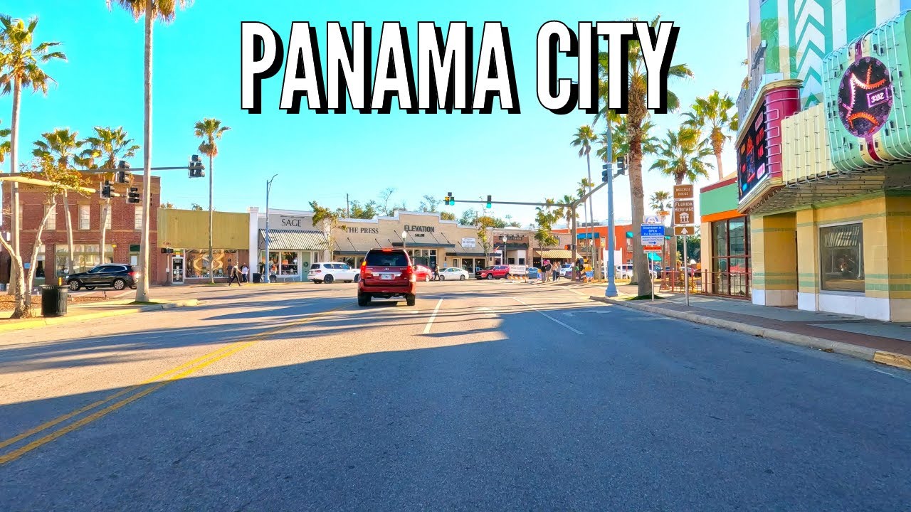 Panama City - Driving Through