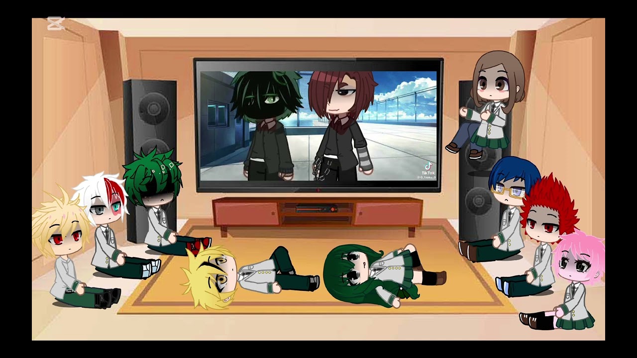 MHA/BNHA characters react to 