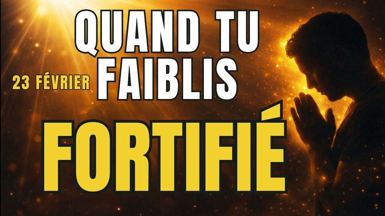 Psaume 91 – Aujourd’hui, Dieu te fortifie | Prière du matin.