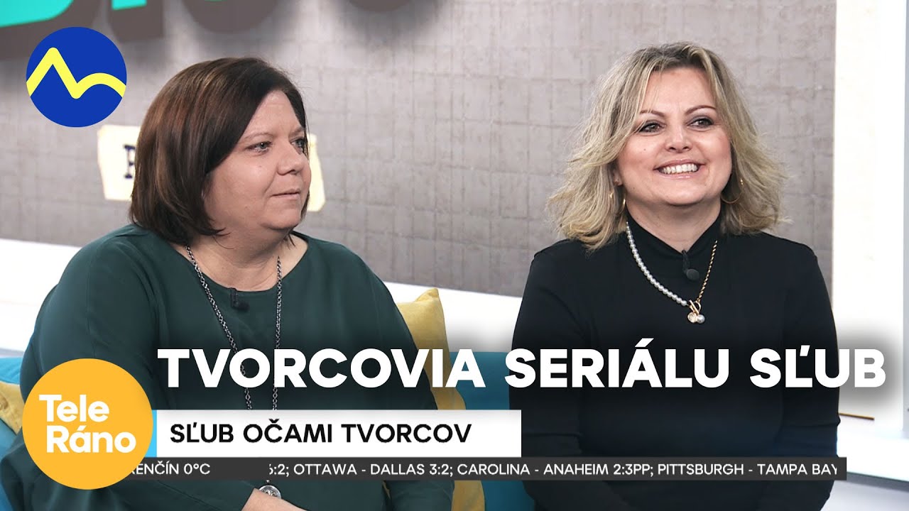 Alexandra Dubovská a Evita Twardzik - tvorkyne seriálu Sľub | Teleráno