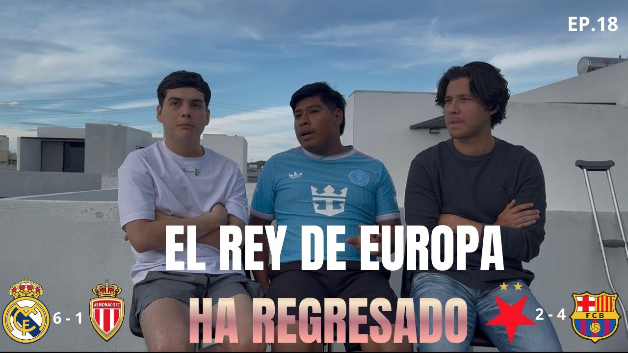EP.18 Real Madrid Gusta Gana y Golea en España, Barcelona congela Praga 