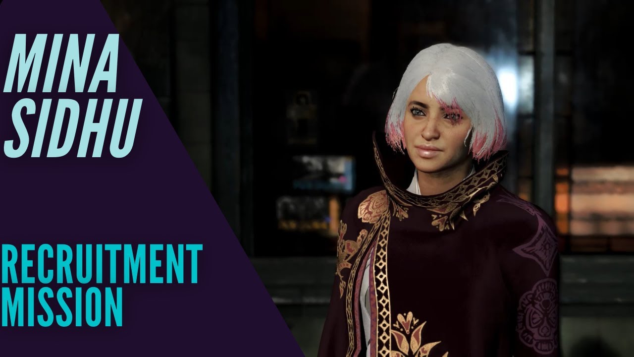 Mina Sidhu's recruitment mission in Campaign (How to/notes in description) Watch Dogs Legion