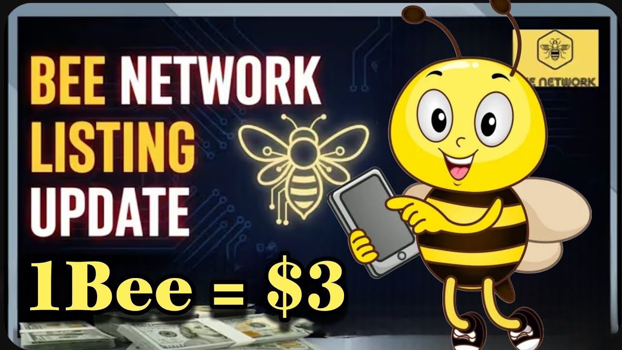 Бум 💥 Новое обновление сети Bee Network || Новости о листинге Bee Coin 😱 1 Bee = 3$ 🤑🎉 #beenetwork