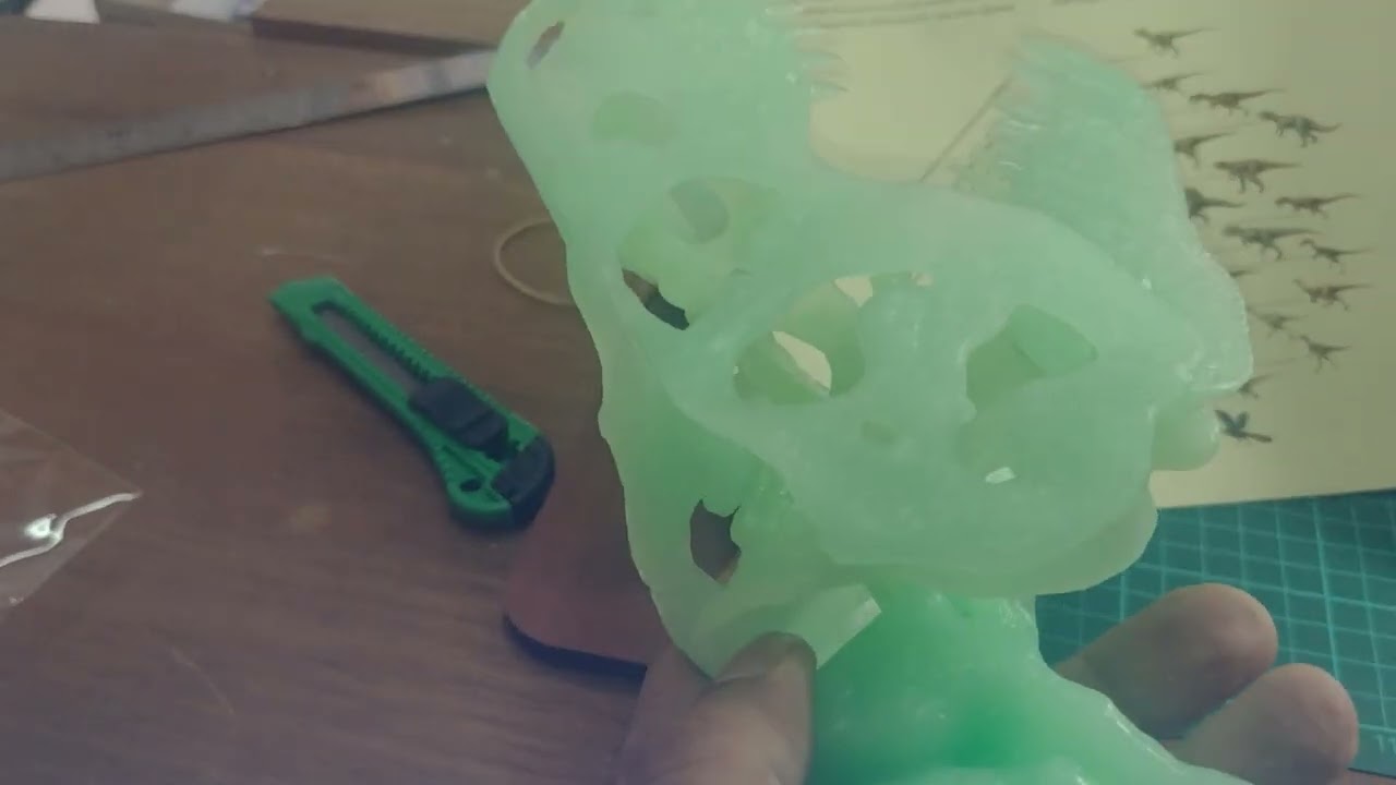 Arma el enorme tiranosaurio rex partes 4-5-6