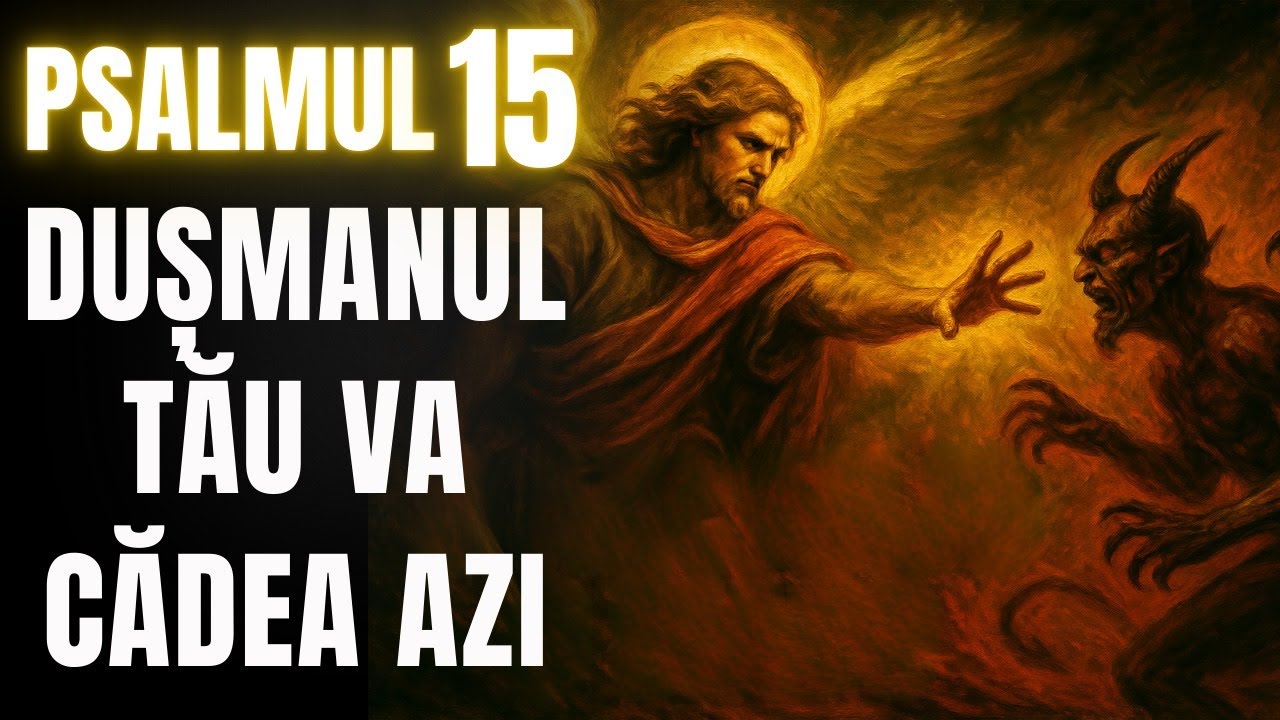 PSALMUL 15: A DISTRUGERE DUȘMANI, BÂRFITORII, INVIDIA OAMENII ȘI AFLICȚIILE.
