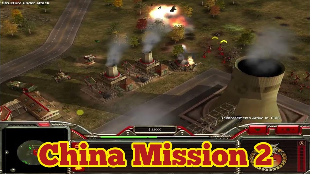 Command and Conquer Generals Zero Hour China Campaign Mission-2