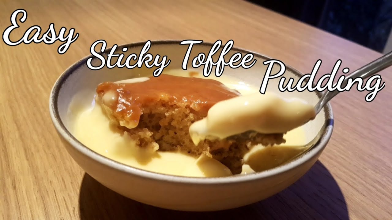 Easy Sticky Toffee Pudding