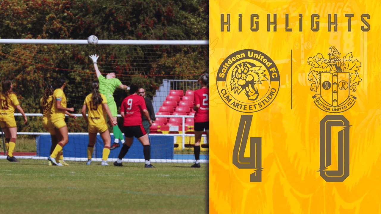 HIGHLIGHTS Saltdean United Women vs Sutton United Women LSERWFL 08/02/26