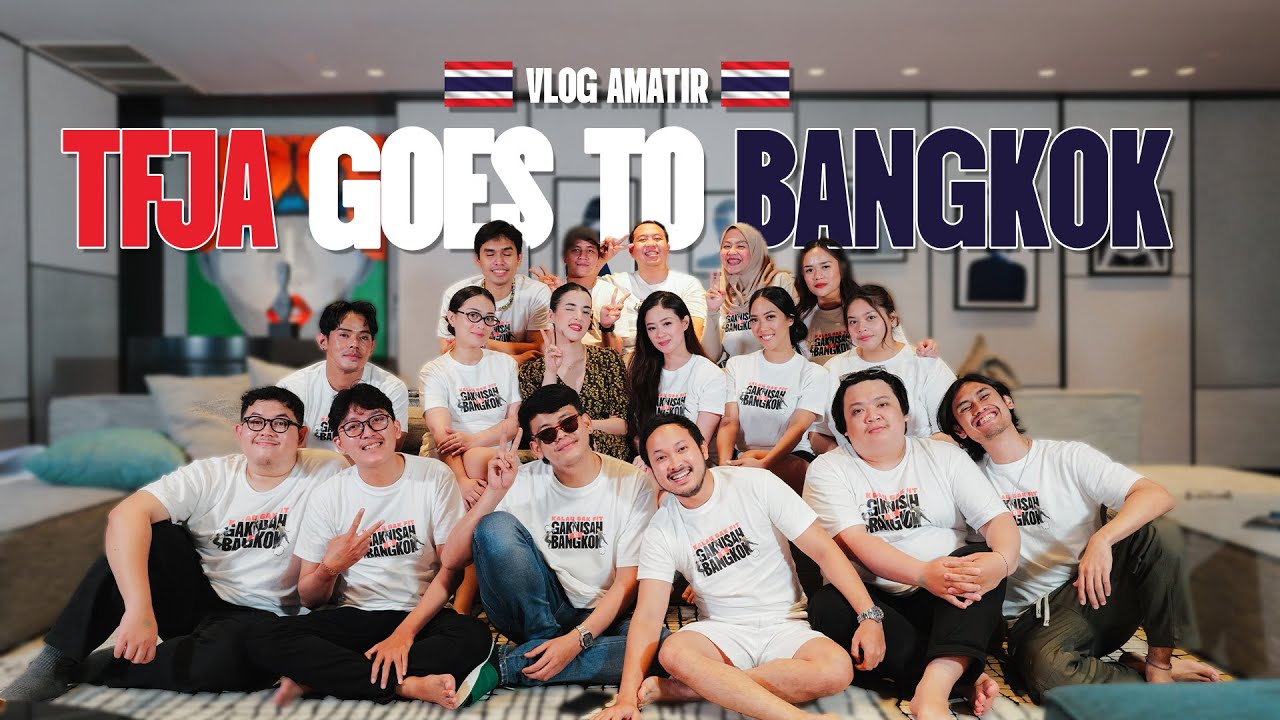 VLOG AMATIR - BAWA 20 ORANG KE BANGKOK