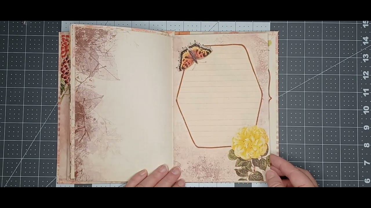 Junk Journal Flip Through: Handmade Fall Junk Journal | Autumn DIY Decoration Kit