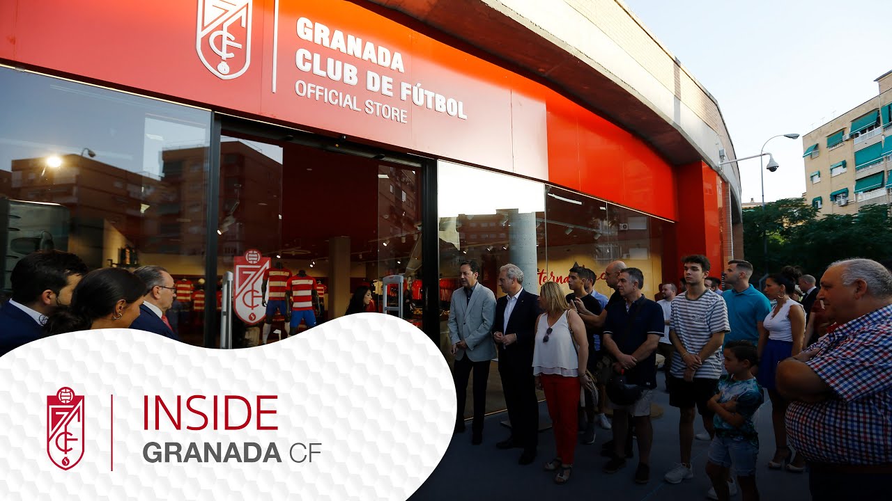 El Granada CF inaugura su nueva tienda oficial en Los Cármenes