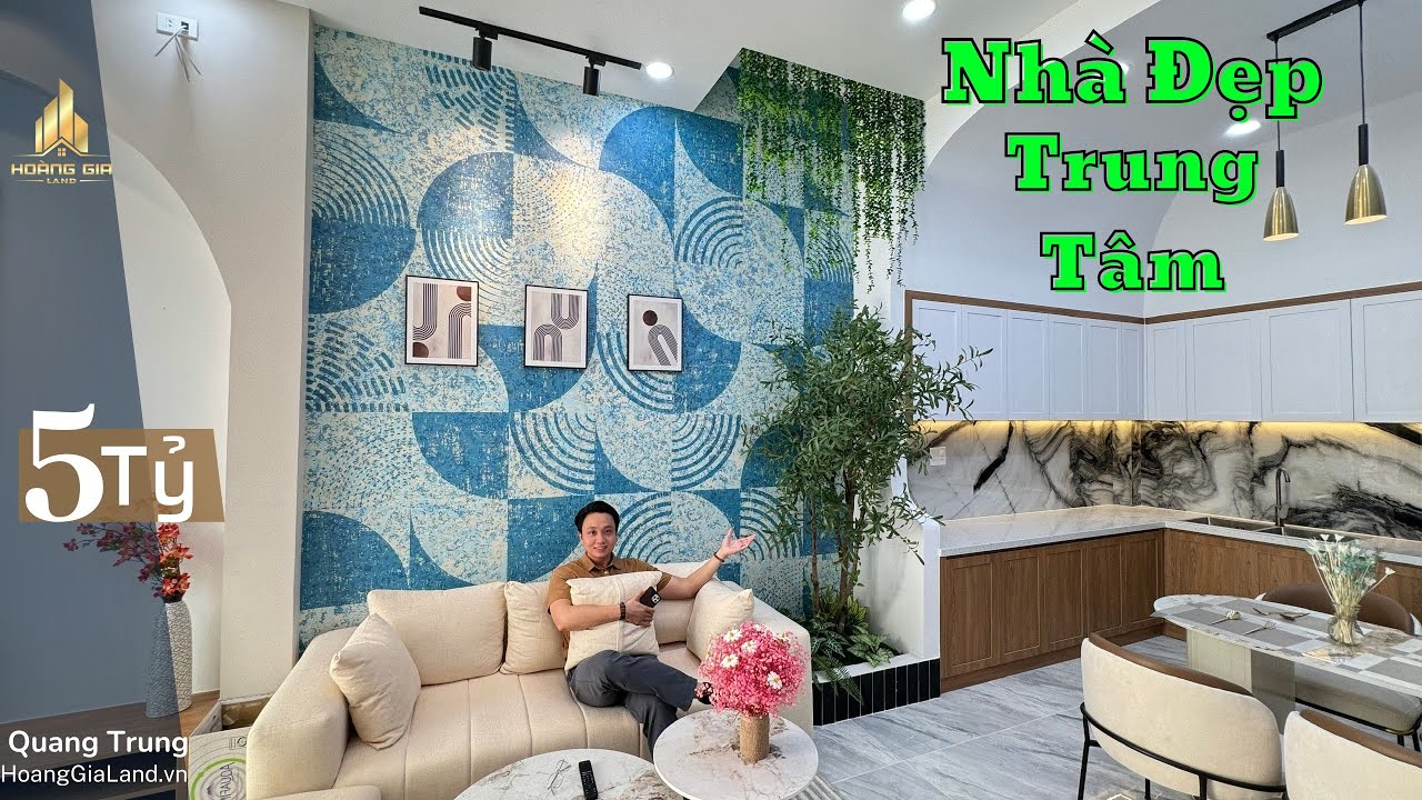 Nhà Đẹp Gò Vấp Ngay Quang Trung Ngã 5 Chợ Hạnh Thông Tây | Thiết Kế Độc Lạ Thoáng