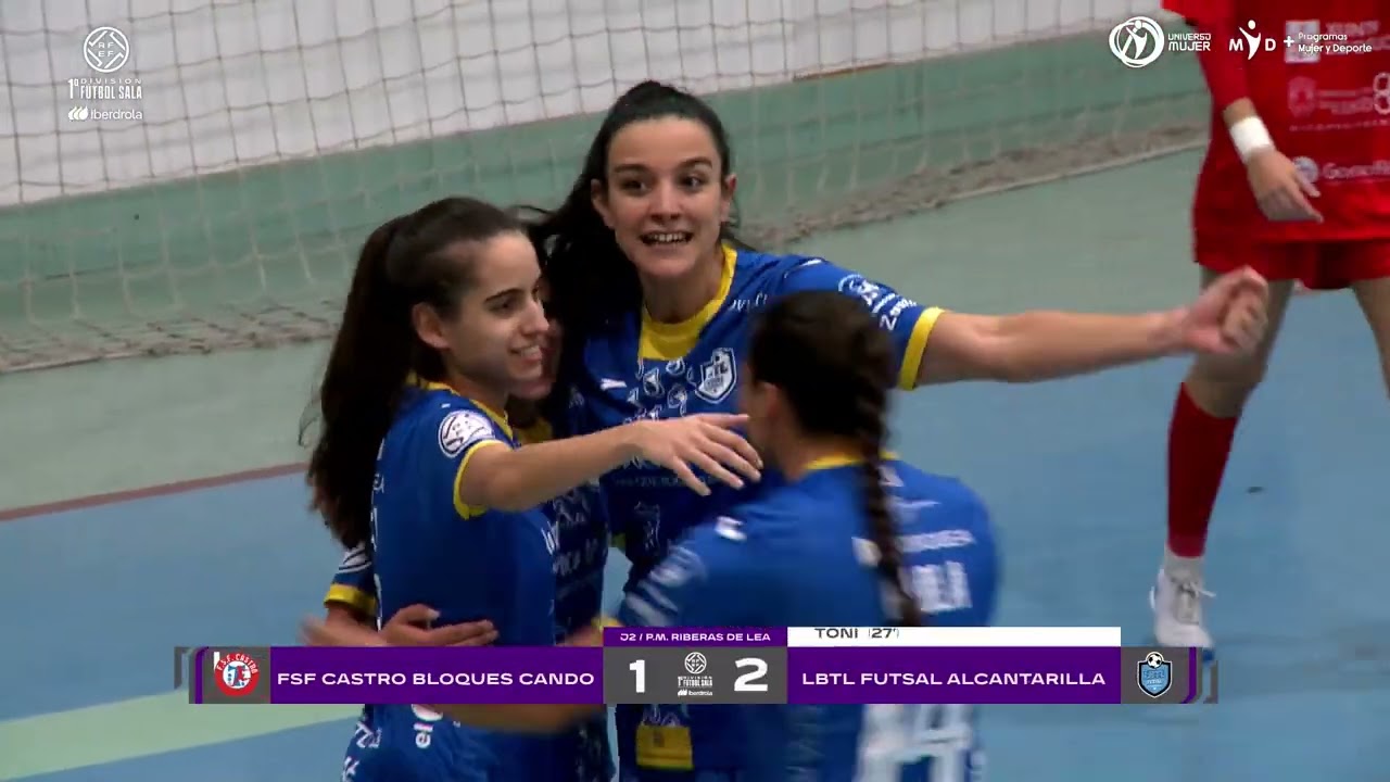 Primera Iberdrola J2 25/26 - FSF Castro Bloques Cando - LBTL Futsal Alcantarilla