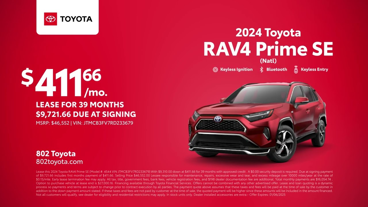 Toyota RAV4 Prime 12/10/2024 4663296
