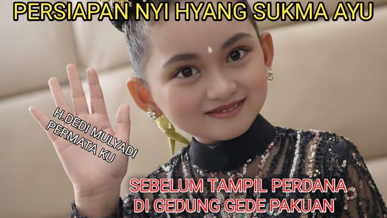 NYI HYANG PERSIAPAN LATIHAN NARI SEBELUM TAMPIL DI BALE GEDE PAKUAN