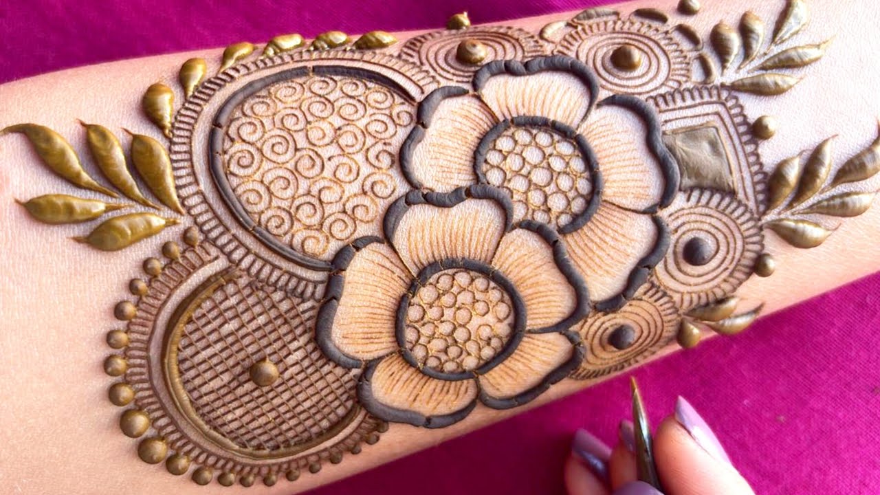 Very Beautiful Eid Special Henna Design | New Full Hand Mehndi Design | Front Hand Mehndi | Mehndi 