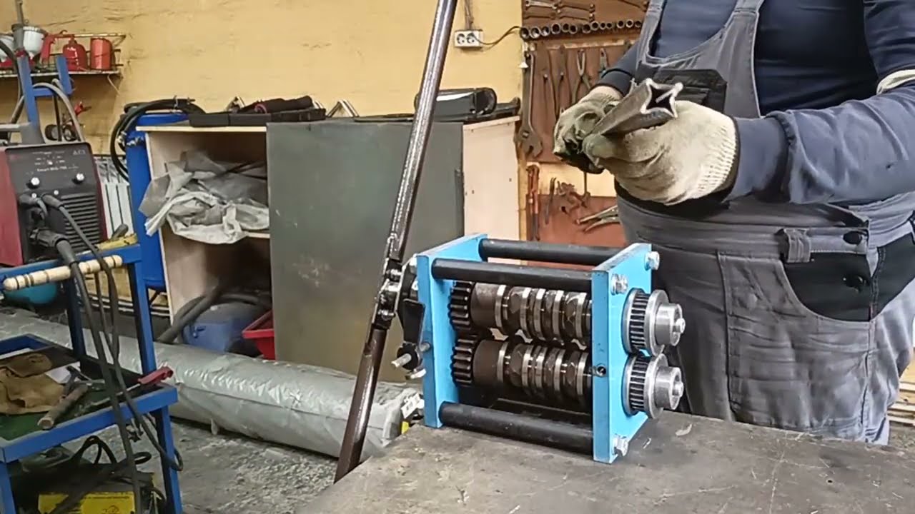 Мой новый блок проката профильной трубы