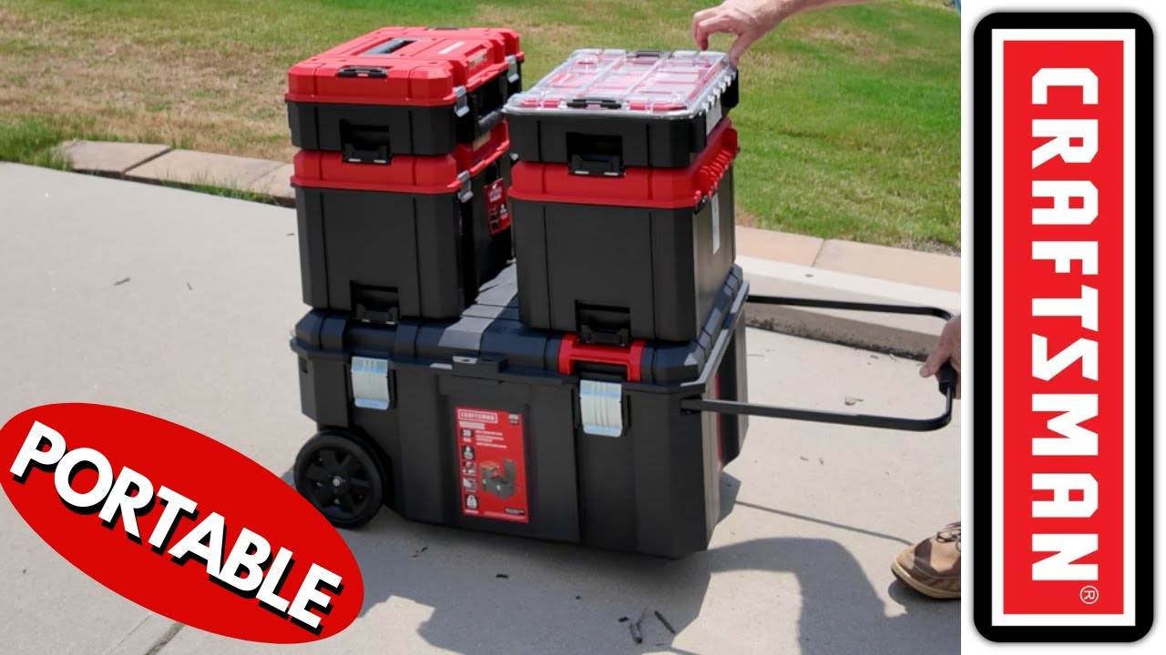 Best Tool Storage System? - Craftsman VersaStack for Dust-free and Portable Tool Storage