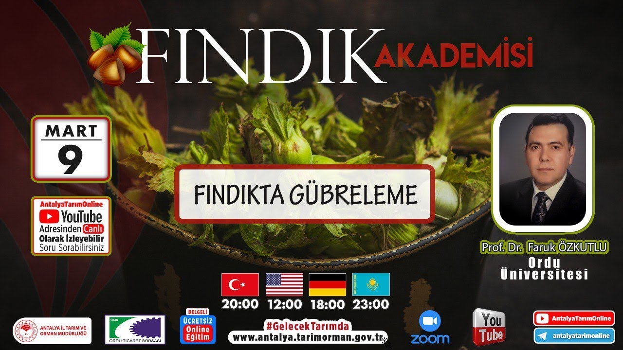 Fındık Akademisi 3- Fındıkta Gübreleme