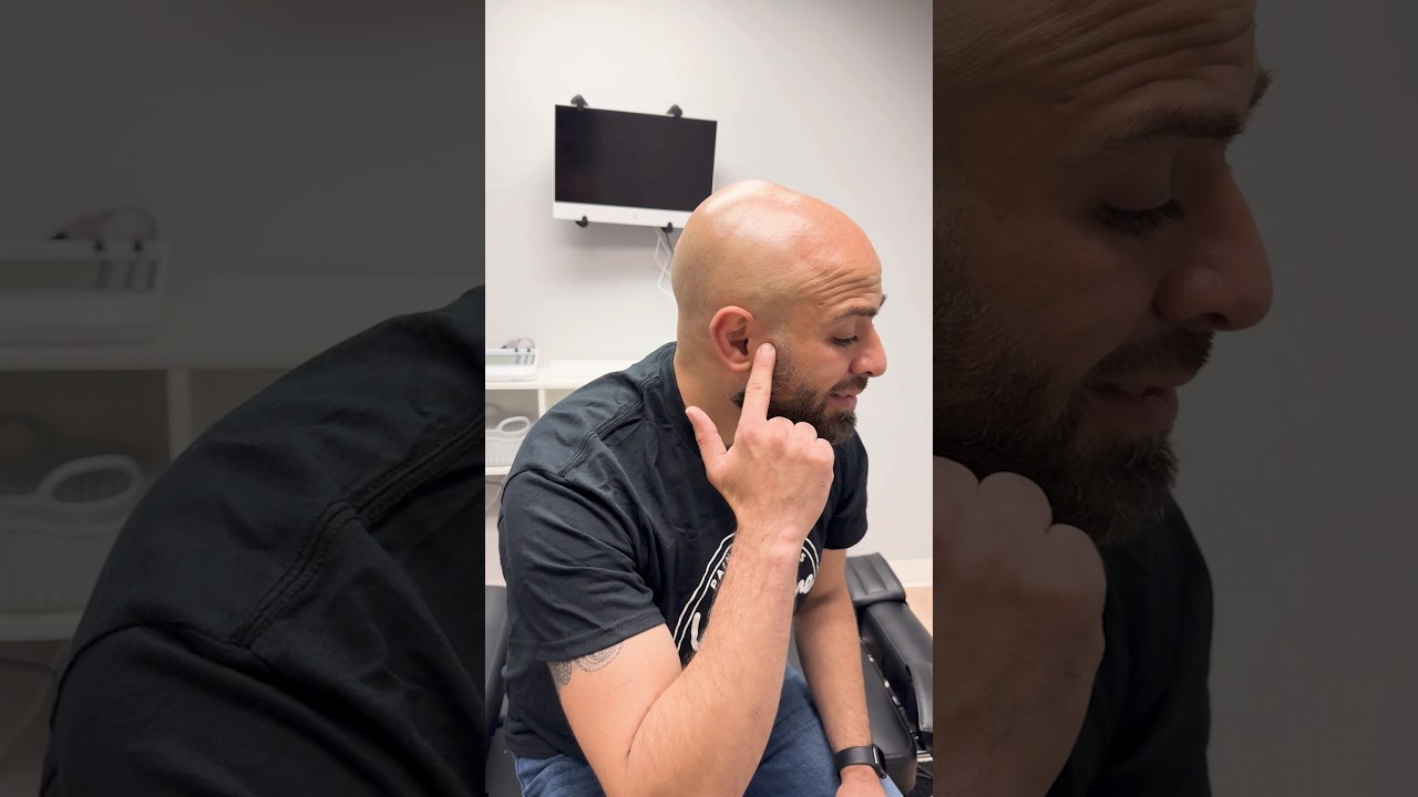 Is Your Jaw Healthy? Quick TMJ Check! 🦷 #trending #Chiropractor #jaws #check #tmj #check #jawline