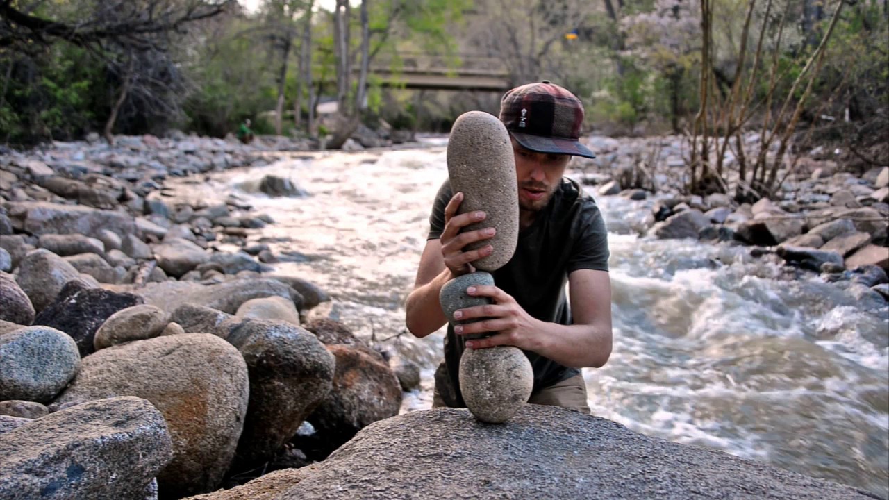 Stone Balance Demo -- April 2014 -- Michael Grab (Gravity Glue)