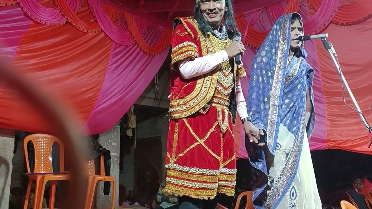 #राजाभारथारी की सादी कामेडी वीडियो #भरथकला #समीमअहमद # नौटंकी #पाठ१