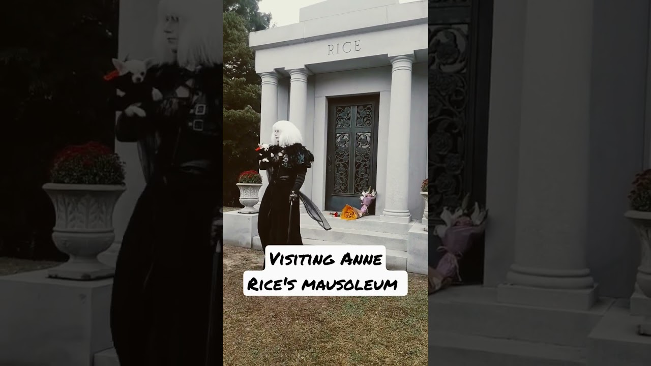 Anne Rice mausoleum❤️ #shorts #youtubeshorts #annerice