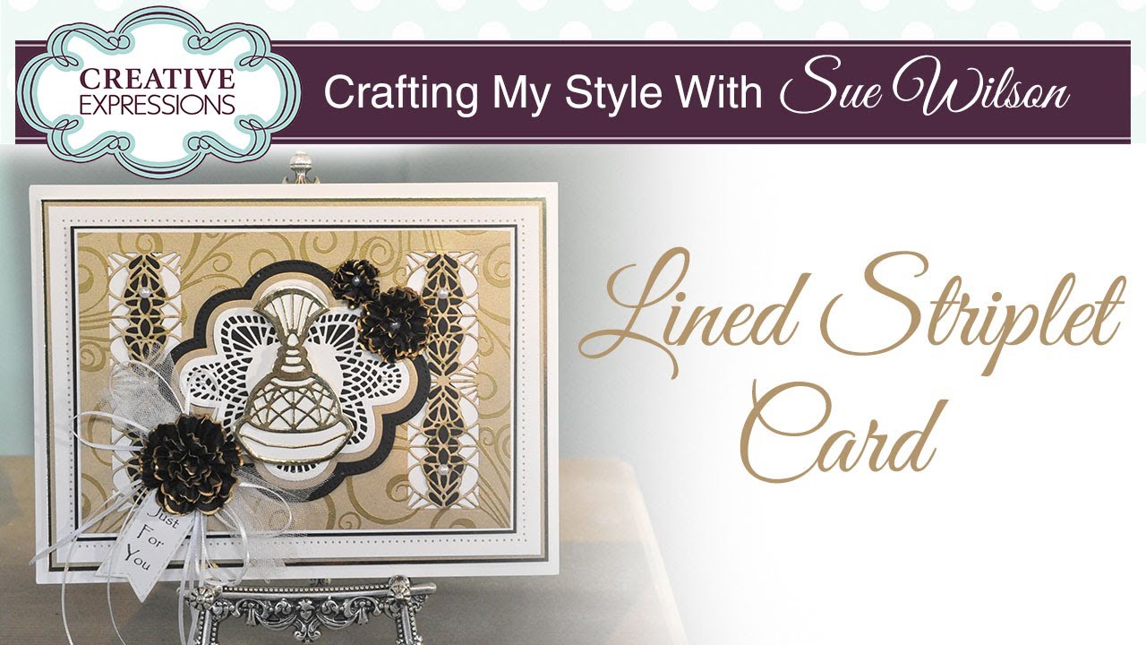 Perfume Bottle Card |Crafting My Style with Sue Wilson