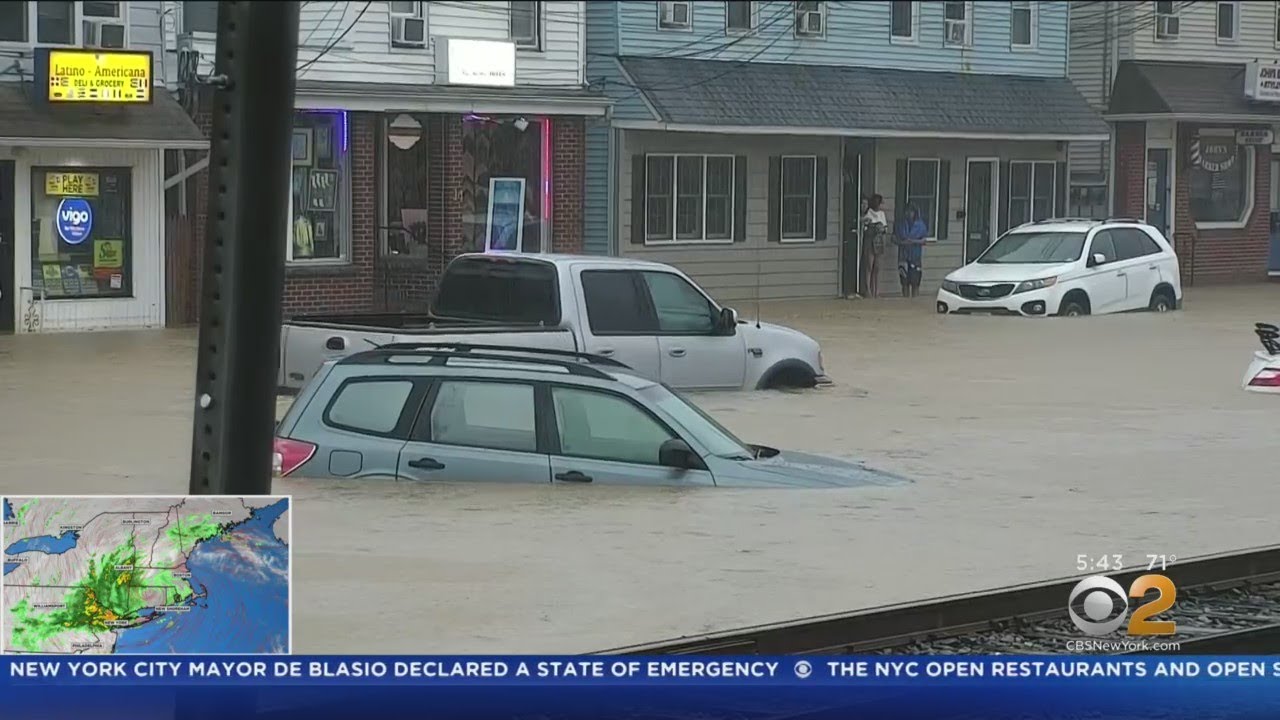Henri's Impact: Emergency Crews Rescuing New Jersey Residents From Cars, Homes