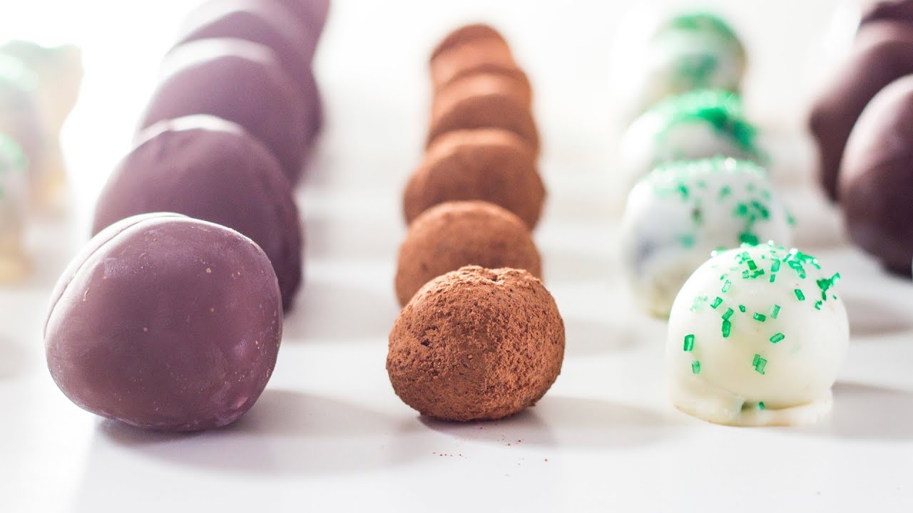 Three Decadent Truffles | Oreo, Spiced Chocolate, Chocolate Peanut Butter