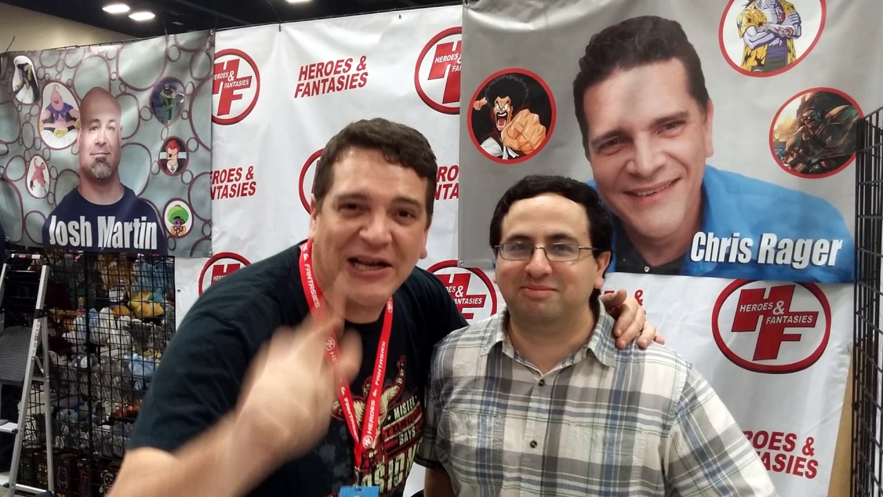 Meeting DBZ's Mr. Satan a.k.a. Chris Rager at Alamo City Comic Con 2016
