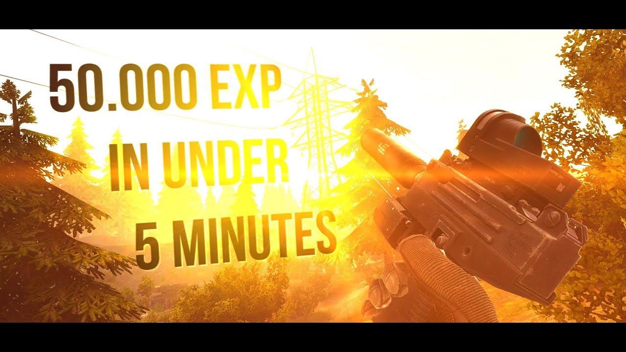 Contract Wars - 50k EXP in 4 min 31 sec