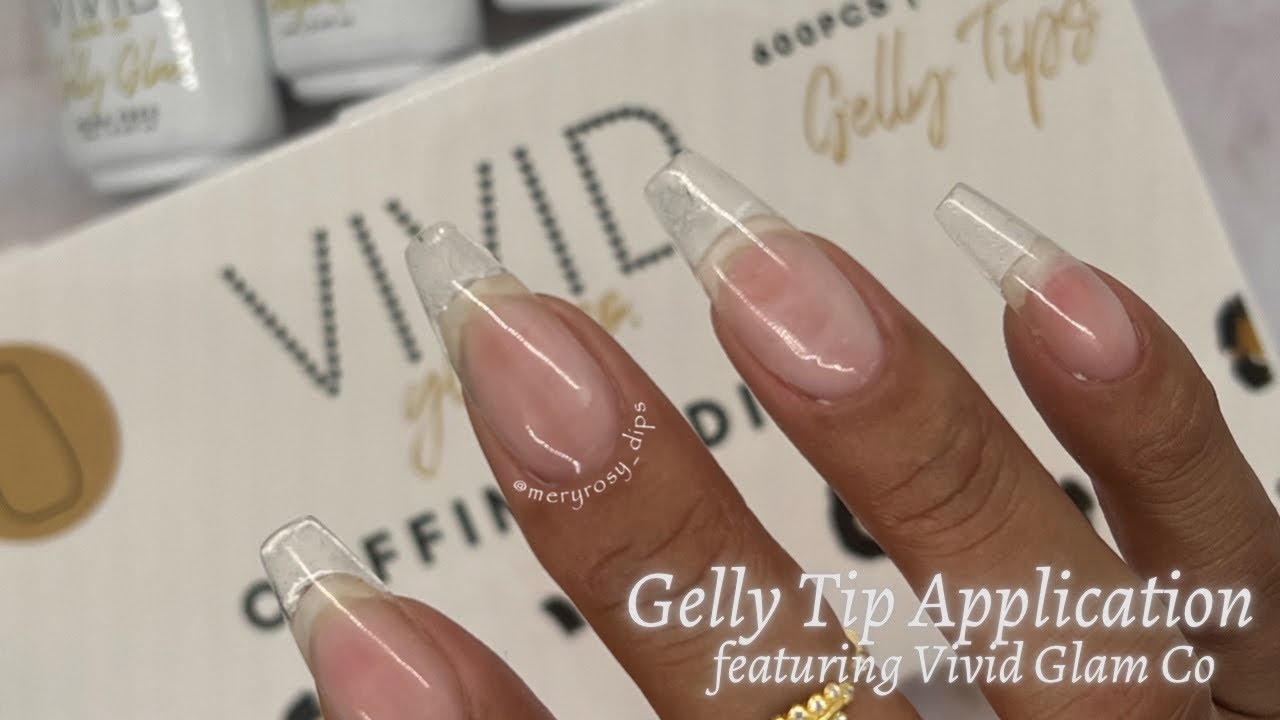Gelly Tip Application & Review 🤩| featuring Vivid Glam Co