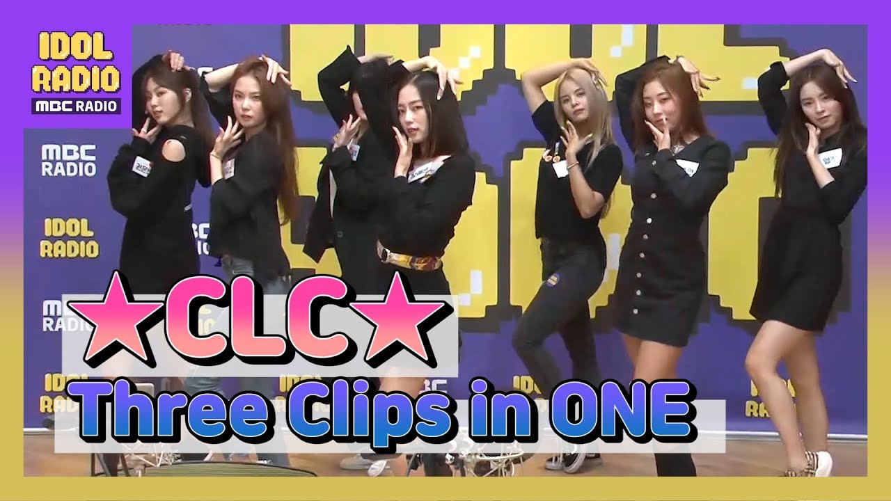 [3 in 1] CLC in IDOL RADIO!  🍑 Devil, Random dance, dance medley Three in one!