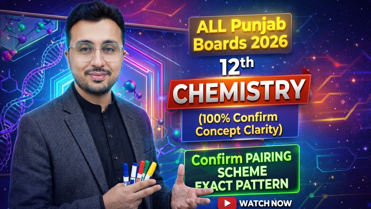 2nd Year Chemistry Pairing SCHEME 2026 / Second Year Chem Preparation short formula in short time