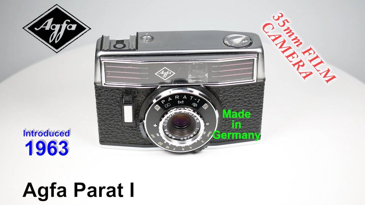 1963 Agfa Parat I - 35mm Film Camera