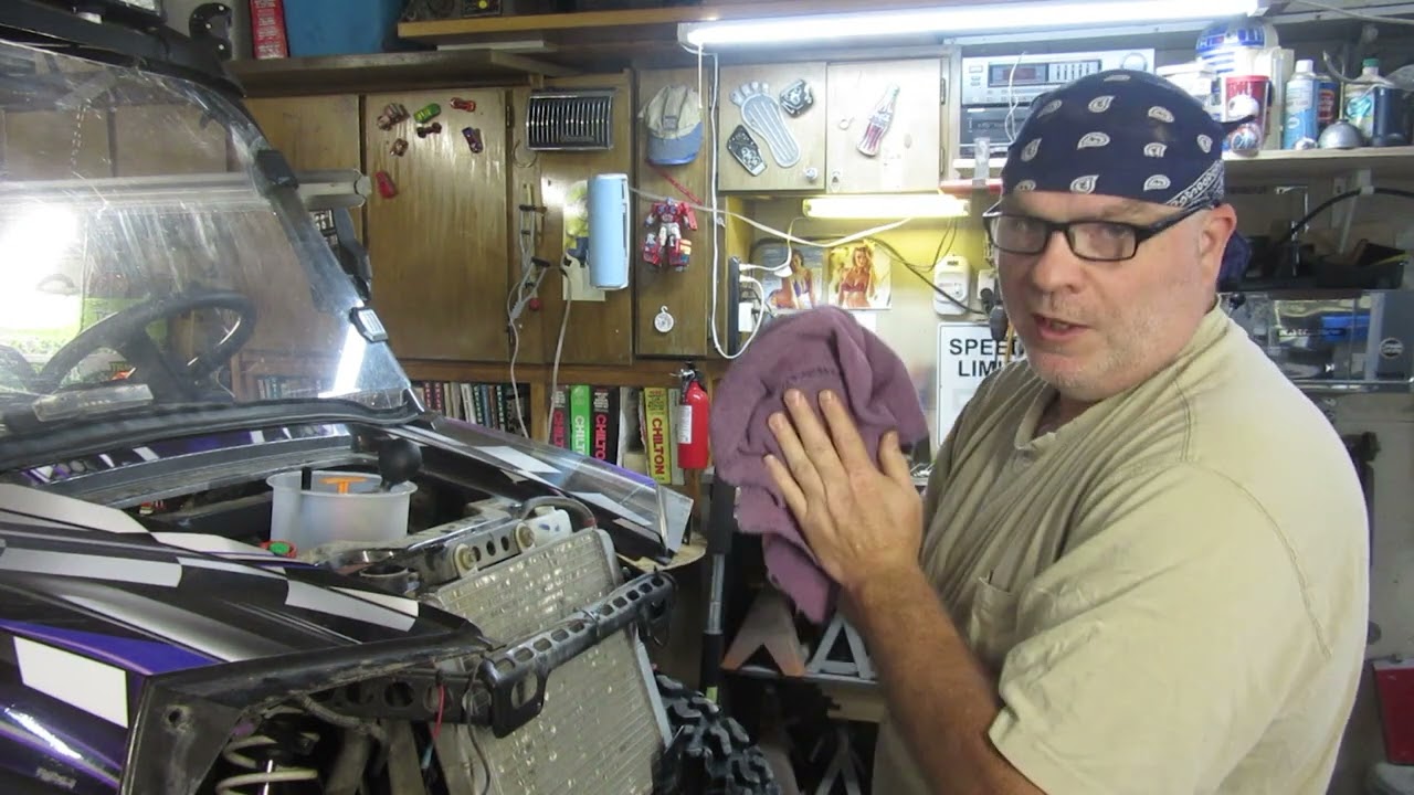RZR 800 CHECKING & TOPPING OFF MY COOLANT / ANTIFREEZE