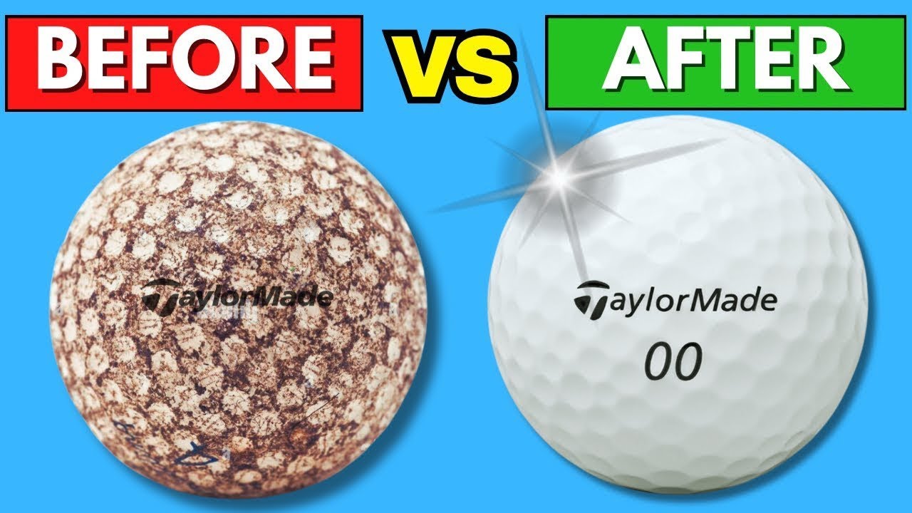 The ONLY Way To Clean Lake Golf Balls! (Secret Ingredient) 🏌️‍♂️