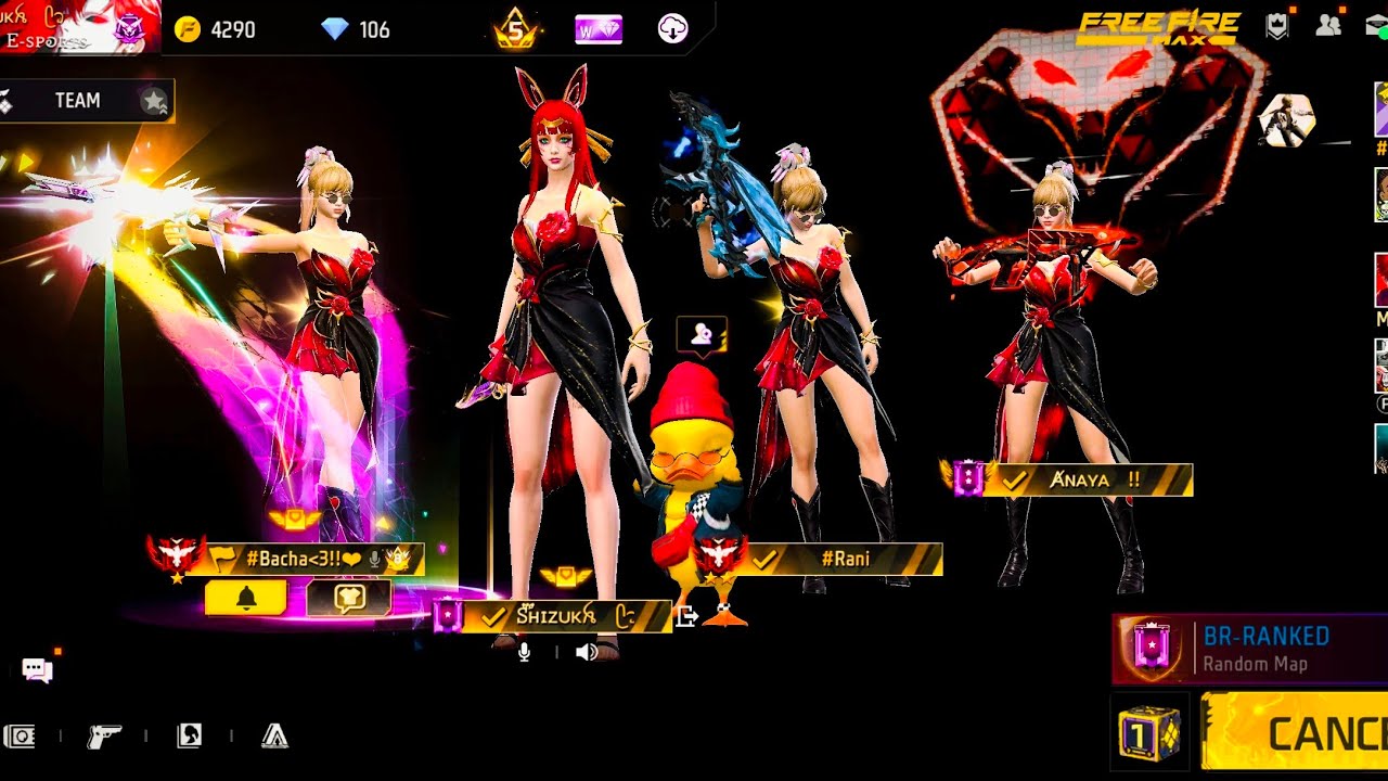 🔴FREE FIRE GUILD TEST LIVE TODAY | 2 VS 4 CUSTOM ROOM GIVEAWAY & UID CHECK  🥵 | GIRL GAMER #live