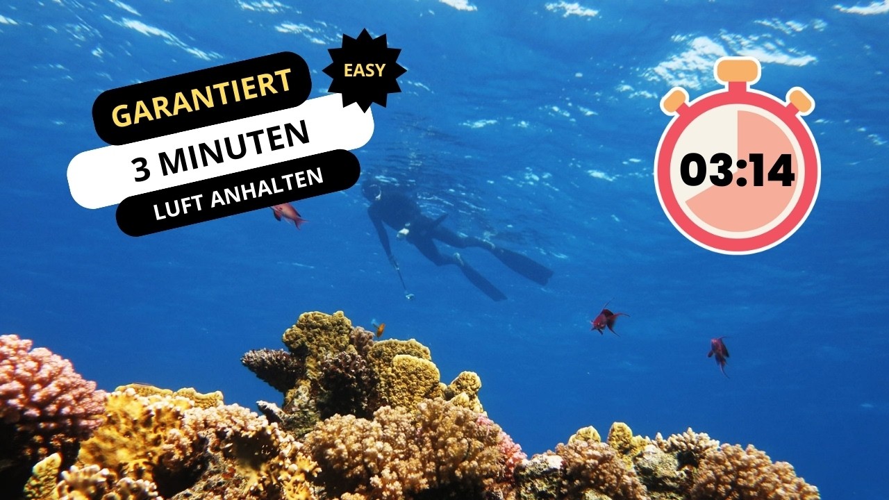 So wirst DU GARANTIERT 3 Minuten deine Luft anhalten