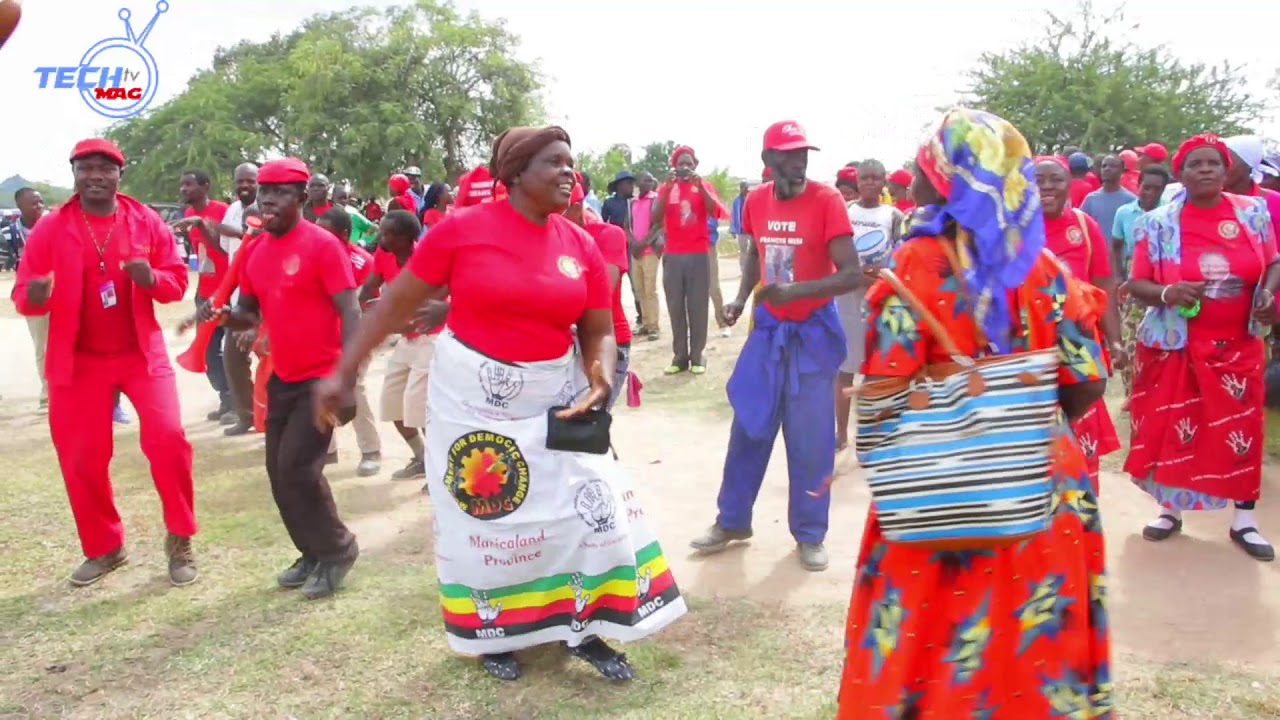 MDC Murambinda Supporters Break into song & Dance