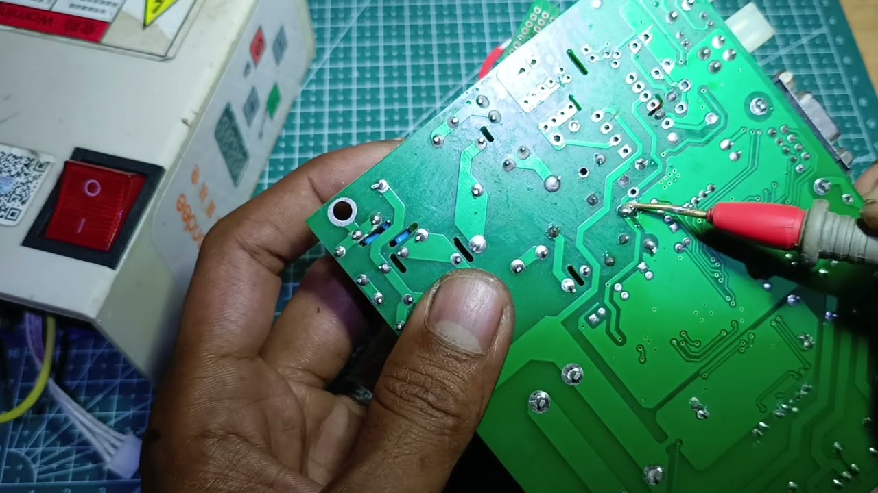 Perbaikan box control typikal direct merk condee matitotal. 
