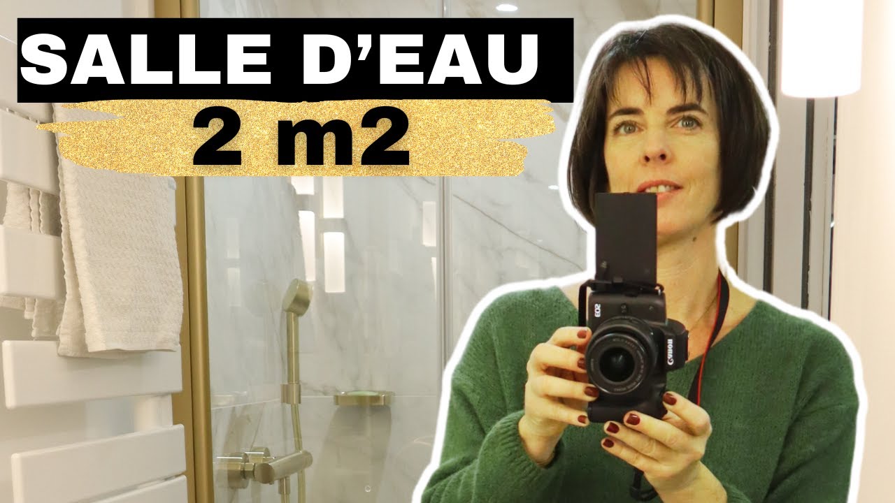 Mini salle de bain 2m2 : présentation d’un projet déco bien réel !