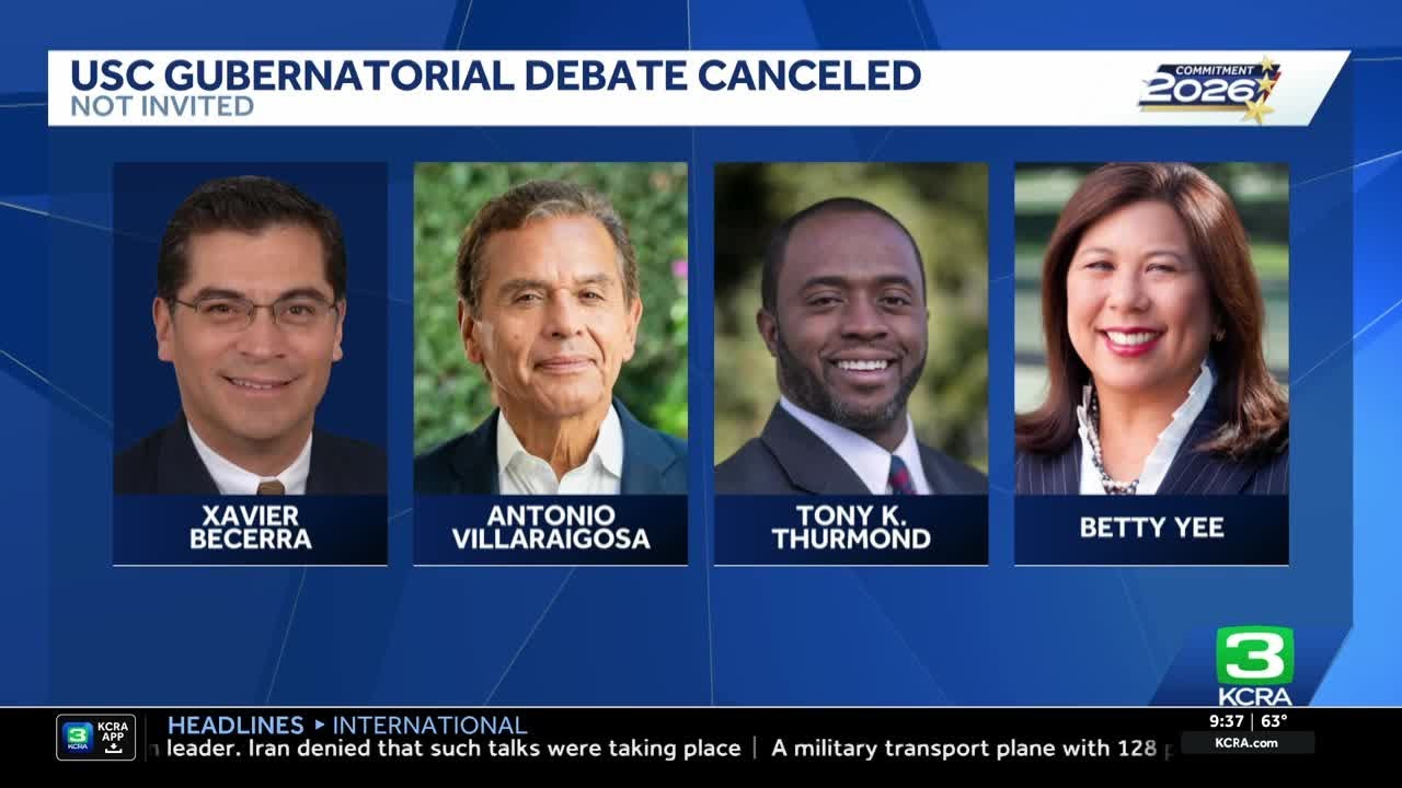 USC cancels California governor debate after accusations of bias from candidates of color