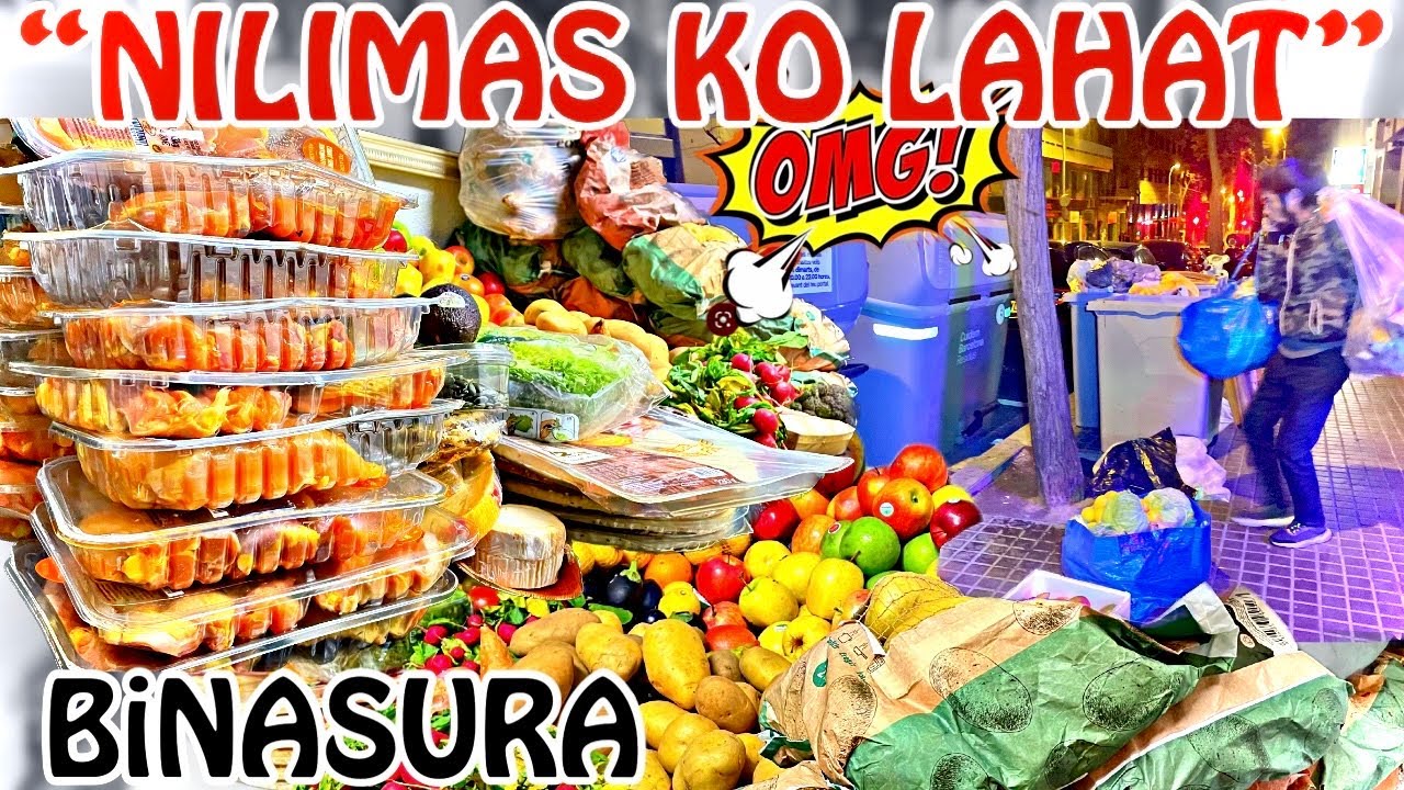 Dumpster Diving | Tinatapon na lahat ng laman ng tindahan grabeee magtapon OMG